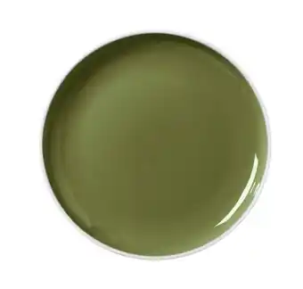 Harris Scarfe Soren aurora loose dinnerware 26.5cm dinner plate - olive offer