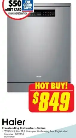 The Good Guys Haier offer