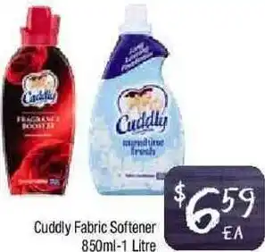 Foodworks Cuddly Fabric Softener 850 ml offer