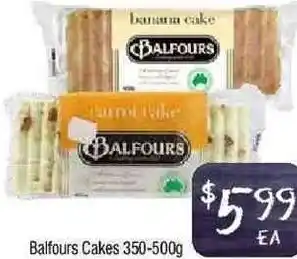 Balfours Cakes 350-500g