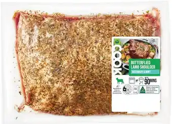 Woolworths Woolworths COOK Butterflied Lamb Shoulder Varieties u2013 From the Meat Dept offer