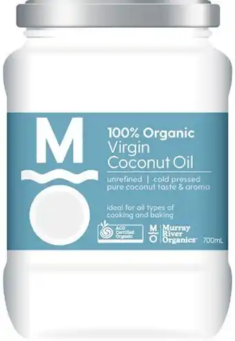 Murray River Organics Virgin Coconut Oil 700ml