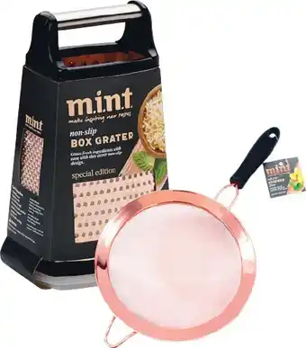 Mint Special Edition Box Grater or Strainer 20cm
