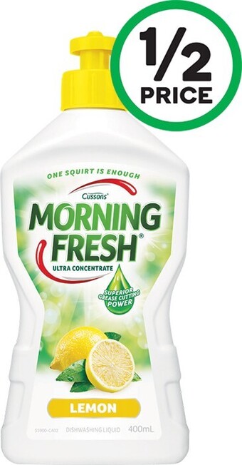 Woolworths Morning Fresh Dishwashing Liquid 400ml offer