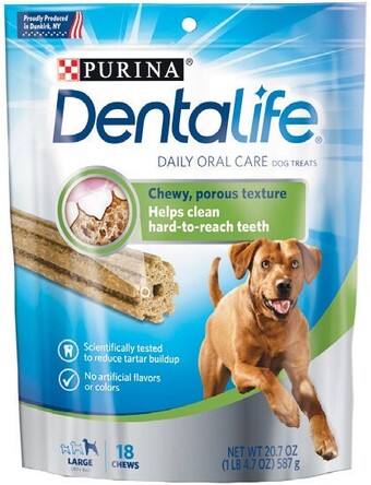 Woolworths Dentalife Dog Dental Treats 485-587g offer