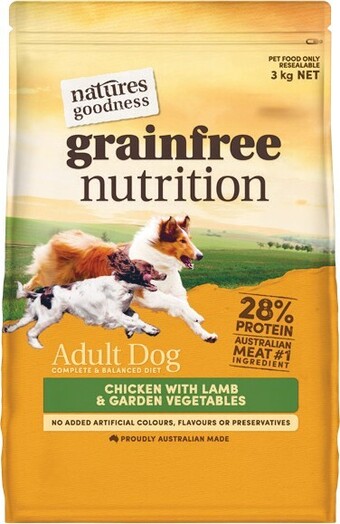 Woolworths Natures Goodness Dry Dog Food 3 kg offer