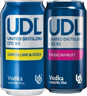 Woolworths UDL Mixed Cans 10x375ml offer