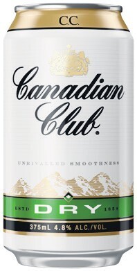 Woolworths Canadian Club & Dry Cans 24x375ml offer