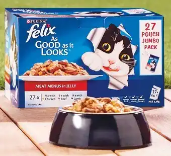 Woolworths Felix Wet Cat Food 27 x 85g offer