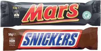 Coles Mars Medium Bar 35g-56g offer