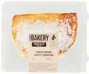 Coles Coles Bakery Apple Fresh Cream Turnover offer