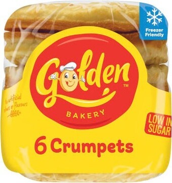 Coles Golden Crumpet Rounds 6 Pack offer