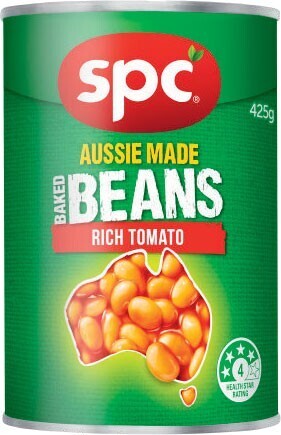 Coles SPC Baked Beans or Spaghetti 420g-425g offer