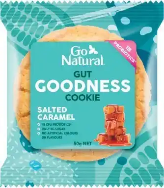 Coles Go Natural Gut Goodness Cookie 50g offer