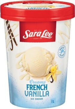 Coles Sara Lee Ice Cream 1 Litre offer