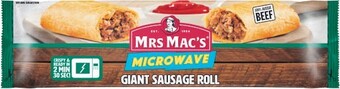 Mrs Macu2019s Microwave Sausage Roll 175g