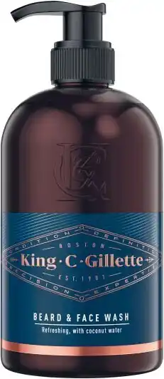 Coles King C Gillette Beard & Face Wash 350mL offer