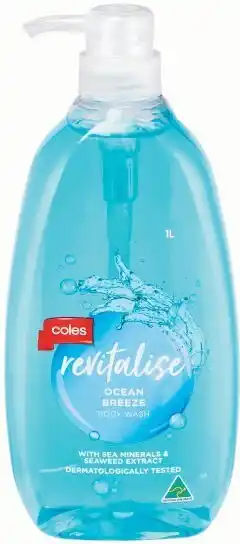 Coles Coles Body Wash 1 Litre offer