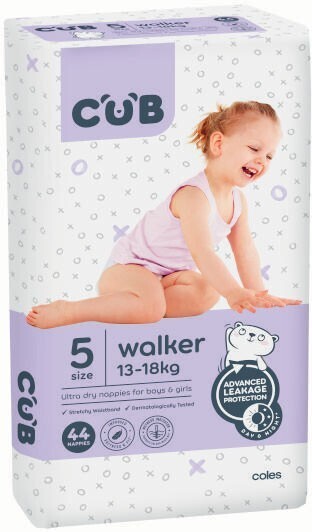Coles CUB Unisex Nappies 40 Pack-56 Pack offer