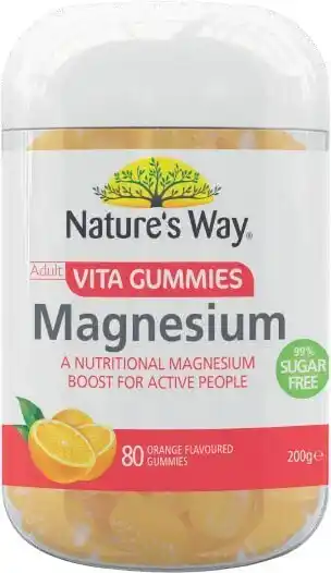 Coles Natureu2019s Way Magnesium Adult Vita Gummies 80 Pack offer