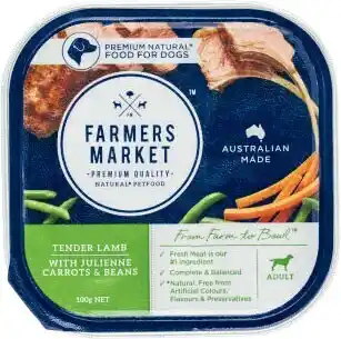 Coles Farmers Market Dog Food 100g offer