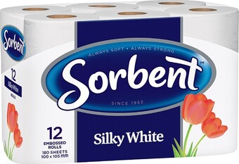 IGA Sorbent Toilet Rolls 12 Pack Selected Varieties offer