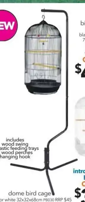 Cheap as Chips Bird Cage Stand 72x154cm offer