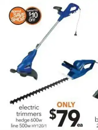 Cheap as Chips Electric Trimmers 600W offer