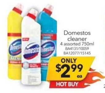 Cheap as Chips Domestos Cleaner 750ml offer