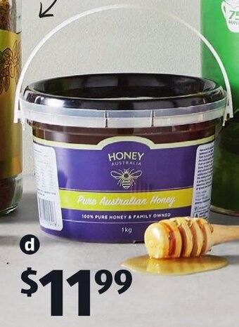 ALDI Pure Australian Honey 1kg offer