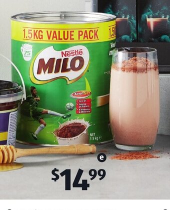 ALDI Milo 1.5kg offer