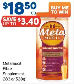 Foodland Metamucil fibre supplement offer