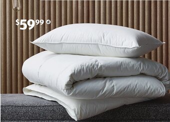 ALDI Luxury 50/50 Duck Down and Feather Pillow offer