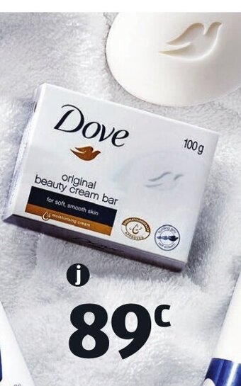 ALDI Dove Beauty Bar 100g offer