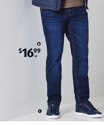 ALDI Men's Stretch Denim Jeans offer