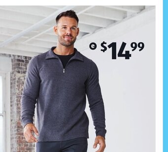 ALDI Men's French Rib Top offer