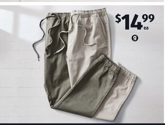 ALDI Men's Jogger Pants offer