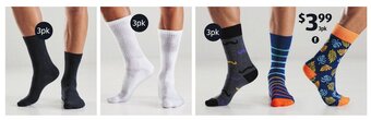 ALDI Men's Socks 3pk offer