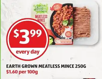 ALDI Earth Grown Meatless Mince 250g offer