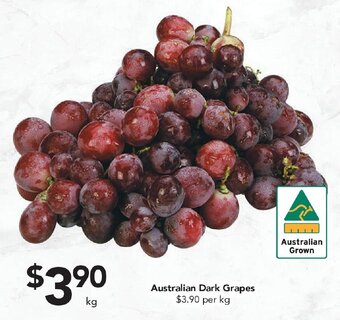 Drakes Australian Dark Grapes offer