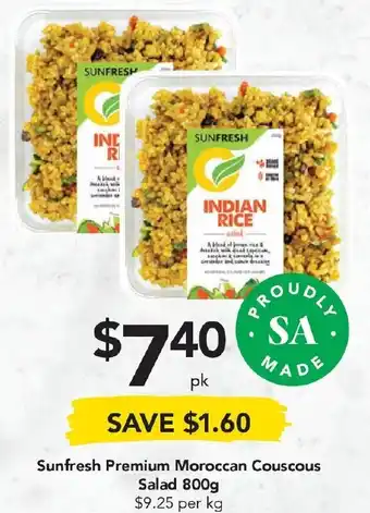 Sunfresh Premium Moroccan Couscous Salad 800g
