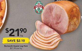 Drakes Bertocchi Aussie Leg Ham offer