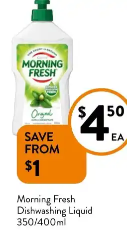 Morning Fresh Dishwashing Liquid