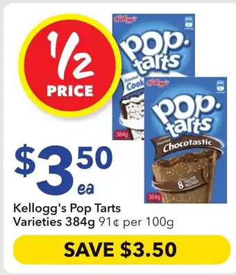 Ritchies Kellogg's Pop Tarts offer