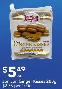 Ritchies Jon Jon Ginger Kisses offer