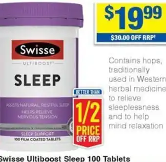 My Chemist Swisse Ultiboost Sleep offer