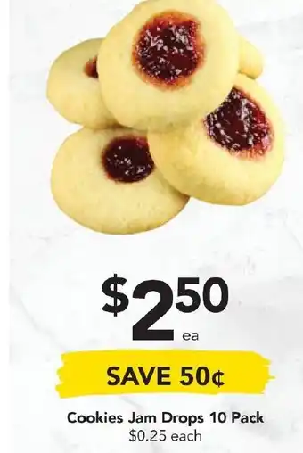 Cookies Jam Drops 10 pack