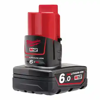 Toolmart Milwaukee m12 redlithium-ion batteries - 6.0ah offer