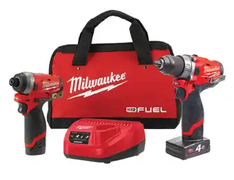 Toolmart Milwaukee m12 fuel 2 piece power pack 2a offer