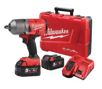 Toolmart Milwaukee m18 fuel 1/2” high torque impact wrench w/ friction ring kit offer